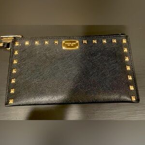 Michael Kors studded wristlet